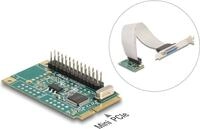 Delock Mini PCIe I/O PCIe full size 1 x Parallel (95275)