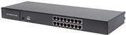 Digitus DS-72217 Modularer CAT5 KVM-Switch 16-Port Rackmount 1U Schwarz (DS-72217)