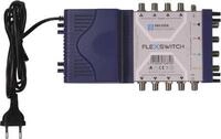 WISI DXS0508 FLEXSWITCH Multischalter 5 Eing&auml;nge 8 Ausg&auml;nge aktiv mit Netzteil