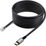 StarTech.com USB-C to RJ9 Adapter for Office Phone Handset or Wired/Wireless Headset,