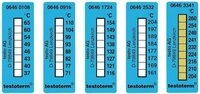 TESTO Temperatur-Messstreifen 50 x 18 mm (0646 0916)