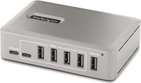 StarTech.com 10-Port USB-C Hub - 8x USB-A/2x USB-C - USB C Verteiler mit 65 W