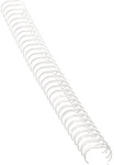 Fellowes - Bindedraht - 10 mm - 34 Ringe - A4 (210 x 297 mm) - 80 Bl&auml;tter - Silber -