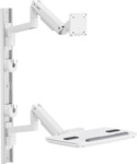 SpeaKa Professional Monitor-Wandhalterung SP-MM-961 17-49 Zoll wei&szlig;