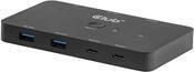 Club 3D KVM Switch Dual USB type C to HDMI 4K 60Hz - Digital/Daten -