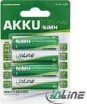 InLine 01288, InLine 4x NiMH 2350mAh - Nickel Metall-Hydrid - Universal - AA - Gr&uuml;n