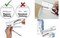 RAPESCO Heftzange Porpoise ONE, chrom Heftleistung: 45 Blatt (80 g/qm),...