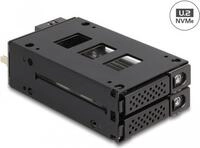 Delock - Mobiles Speicher-Rack - schmaler Schacht - 5,25 bis 2 x 2,5 (13,3 cm...