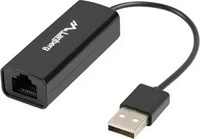 Lanberg NC-0100-01, Lanberg USB->RJ45 Netzwerkkarte USB 2.0 1x RJ45 100MB Kabel