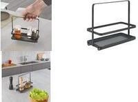 metaltex Menage Tokyo LAVA, mit Tragegriff, matt-schwarz Material: Metall...
