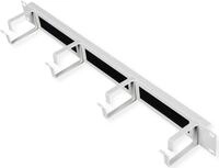 ROLINE 19 Zoll Rangierpanel 1 HE mit B&uuml;rstenleiste 44x60mm grau (26.21.0262)