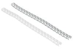 GBC MultiBind - Bindedraht - 10 mm - 21 Ringe - A4 (210 x 297 mm) - 85 Bl&auml;tter -