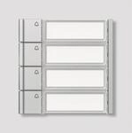 Siedle Ruftaste TM 700-4-0 SM silber-metallic (210011975-00)