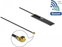 Delock 12628, DeLOCK - Antenne - 48cm - Teller - Wi-Fi - innen, Klebemontage -