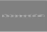 GBC WireBind - 14 mm - 34 Ringe - A4 (210 x 297 mm) - 125 Bl&auml;tter - wei&szlig; - 100