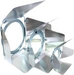 EUROLITE Fl&uuml;gelbegrenzer PAR-30 Spot silber (42103535)