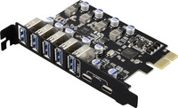 Renkforce RF-6613198 5+2 Port USB 3.2 Gen 1 Controllerkarte USB-A (USB 3.0), USB-C&reg;