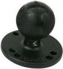 RAM Mounts runde Basisplatte (AMPS) - C-Kugel (1.5 ), im Polybeutel (RAM-202U)