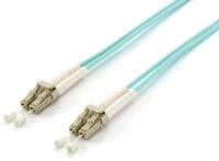 Equip Patchkabel LC->LC 35.00m Multimode Duplex OM3 t&uuml;rkis (255423)