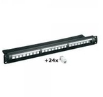 Wentronic 24x CAT6 (SET) - IEEE 802.3 - IEEE 802.3ab - IEEE 802.3u - 1000Base-T - RJ
