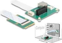 Delock 64345 - Konverter Mini PCIe Stecker> PCI Express x1 (64345)