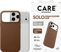 PanzerGlass CR69299, PanzerGlass CARE Solo VeganLeatherCase brown MagSafe iPhone 18