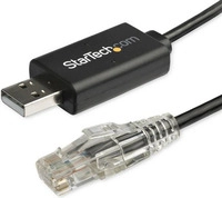 StarTech.com 1,8 m Cisco Console Cable USB to RJ45- Rollover Kabel - Windows,...