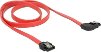Delock 83970, Delock SATA 6 Gb/s Kabel gerade auf rechts gewinkelt 70 cm rot...