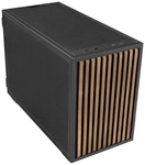 Lian Li DAN Cases B4 Wood Edition PC-Geh&auml;use, Micro-ATX - Walnuss, schwarz