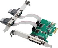 InLine&reg; PCIe Schnittstellenkarte, 2x RS-232 + 1x Parallelport (76619L)