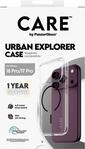 CARE by PanzerGlass Urban Explorer Case Transparent m. Schwarz MagSafe iPhone...