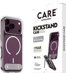 PanzerGlass CARE Kickstand Case transp. w. white MagSafe iPhone 18 Pro/ 17 Pro