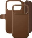 CARE by PanzerGlass Tango 2-in-1 Wallet Case Braun m. MagSafe iPhone 17 Pro Max