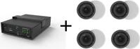 VivoLink audiopack Subwoofer 8 50W+ 4 x ceiling speakers - Lautsprecher...