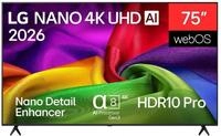 LG 75NU800B6LA Nano Smart TV UHD Fernseher (75NU800B6LA.AEEQ)