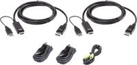 ATEN 2L-7D02UHDPX5 - Video-/Audio-/Datenkabel-Kit - f&uuml;r ATEN CS1144DP4C,...
