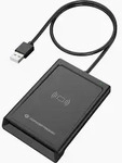 Conceptronic BIAN11B Smart-ID-Kartenleser duale Schnittstelle USB-A schwarz