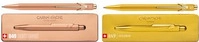 CARAN D'ACHE Druckkugelschreiber 849 Goldbar, gold Strichst&auml;rke: M,...
