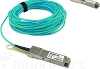 BlueOptics Q28-AOC-20M-MR-BO InfiniBand-Kabel QSFP28 T&uuml;rkis (Q28-AOC-20M-MR-BO)