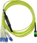 BlueOptics SFP5141BU3MKB Glasfaserkabel 3 m MPO 4x LC G.657.A1 Gelb (SFP5141BU3MKB)