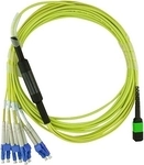 BlueOptics R4D62A kompatibles MPO-4xLC Singlemode Patchkabel 2 Meter (R4D62A-BO)