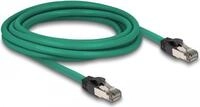 Delock PROFINET - Patch-Kabel - RJ-45 (M) zu RJ-45 (M) - 3 m - 7 mm - SF/UTP - CAT 5e