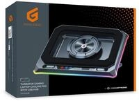 CONCEPTRONIC USB-C Laptop-K&uuml;hlpad + Handyhalter, RGB, 12V (THYIA03B)