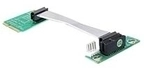DeLOCK Riser card Mini PCI Express > PCI Express x1 left insertion - Riser Card