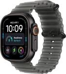 Apple Watch Ultra 4 Titanium Cellular 49mm Schwarz (Ocean Armband halbtransparentes