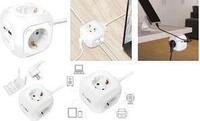 LogiLink 4-fach Ladew&uuml;rfel 4xSteckdose 1x USB-C PD 20W (LPS283U)