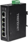 TRENDnet TI-E50 - Switch - unmanaged - 5 x 10/100 - an DIN-Schiene montierbar,
