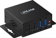 InLine&reg; USB 3.2 Industrie-Hub, 4-Port, 2x USB-A, 2x USB-C (35396H)