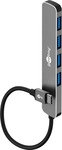 Wentronic 79157, Wentronic Goobay 79157 - USB-C 3.2 Hub 4 Port 5 Gbit/s 4x USB-A 3.2