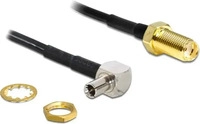 Delock 88487, DeLOCK - Antennenadapter - SMA (W) - bis - TS-9 (M) - 14,5 cm -